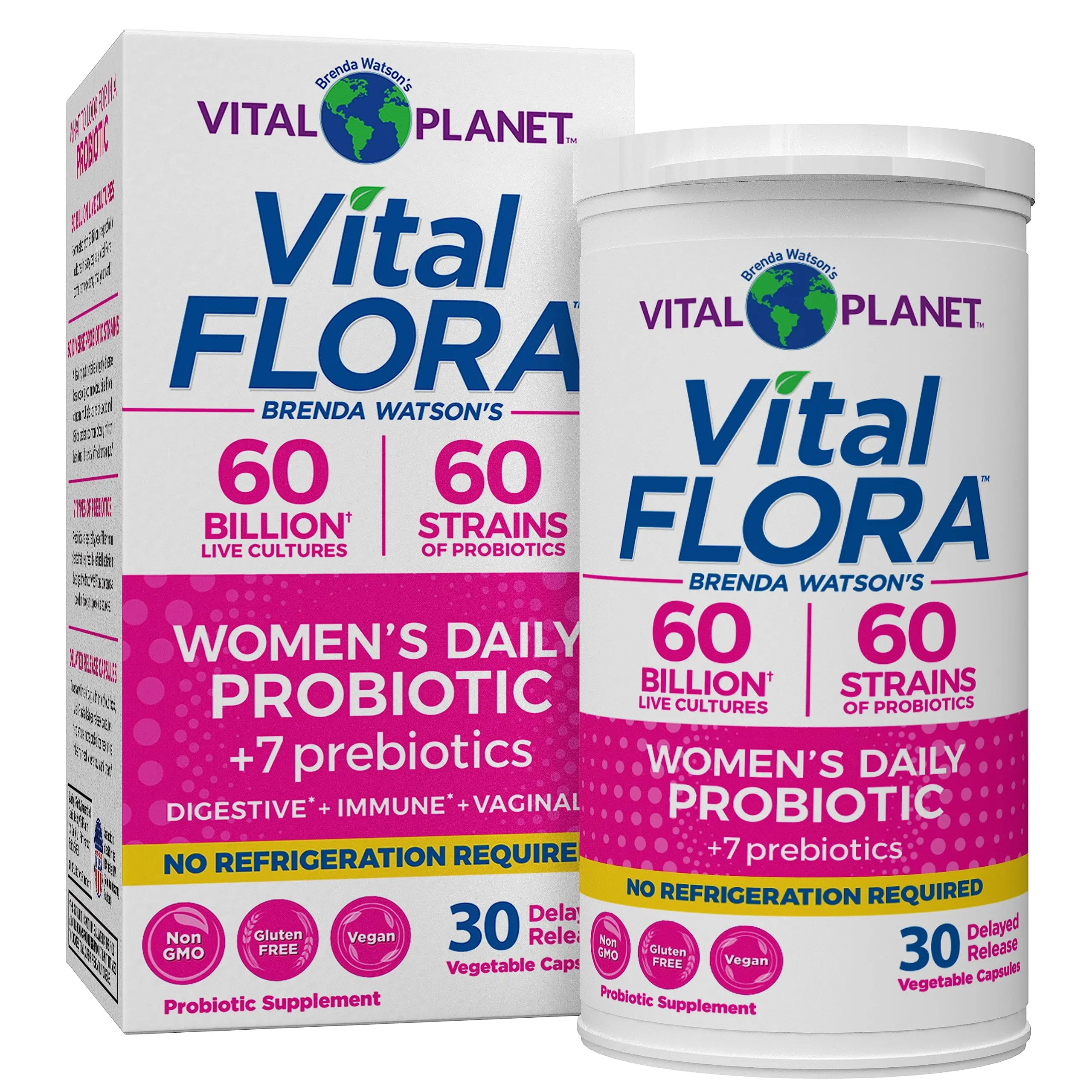 Vital Flora Women’s Daily Probiotic - Shelf Stable