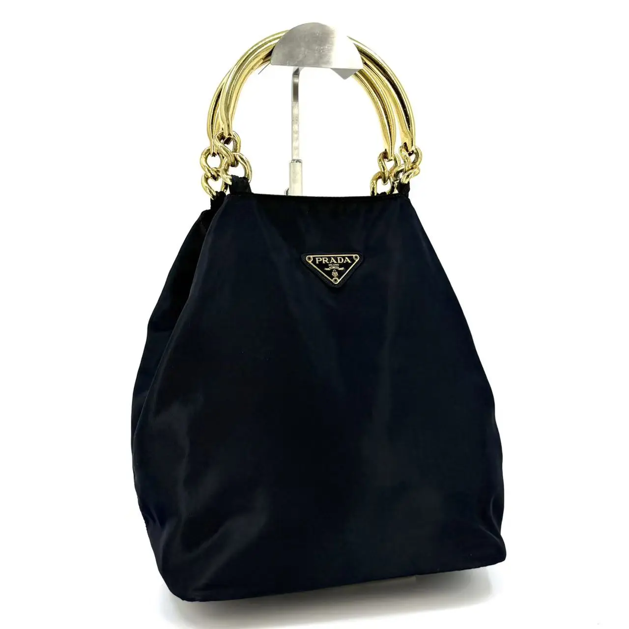 Pre-owned PRADA Canvas Tote bags Tessuto Nylon Top Handle Bag B00182 NO2