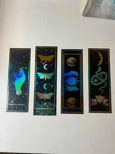 Holographic Magic Foil Bookmarks