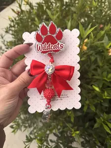 Badge Reel Rectatable- Long Beadable