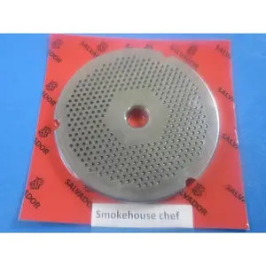 Size # 32 FINE GRIND 1/16" holes. (2 mm holes) meat grinder disc plate Hobart Cabelas VEVOR Meat Your Maker Sausage LEM. For bologna, hot dogs, Pate' and more