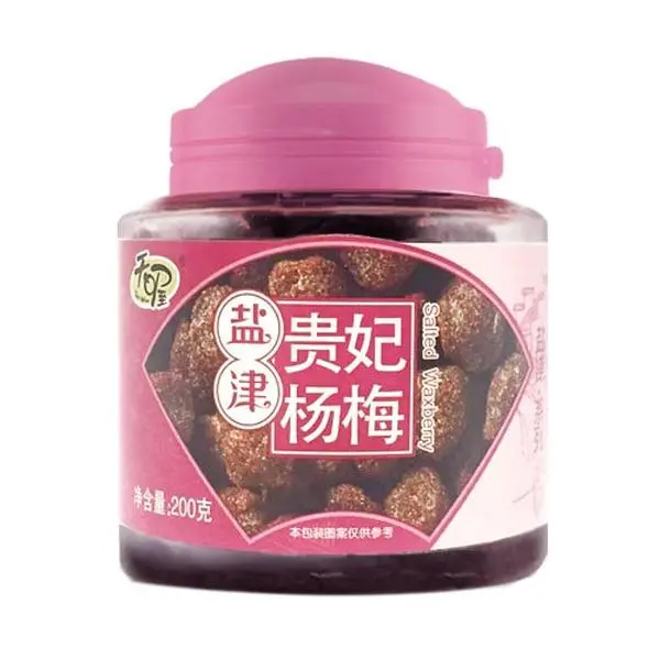 TEN WOW Salted Candied Bayberry - Sweet & Sour Dried Plum Fruit Snack, 200g