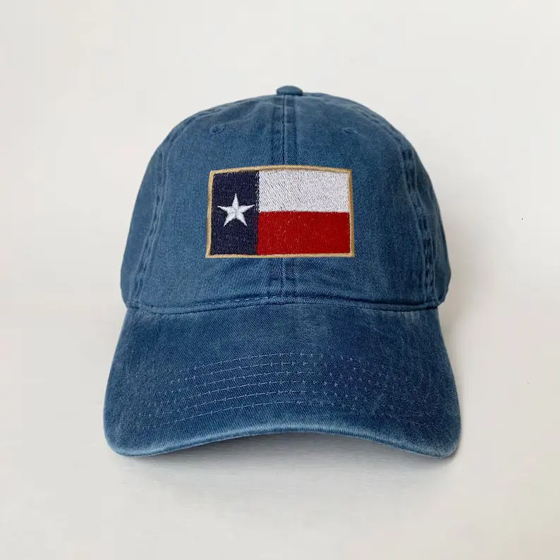 Texas State Flag Embroidered Cap Texas Cap Texas hat baseball cap father's day gift