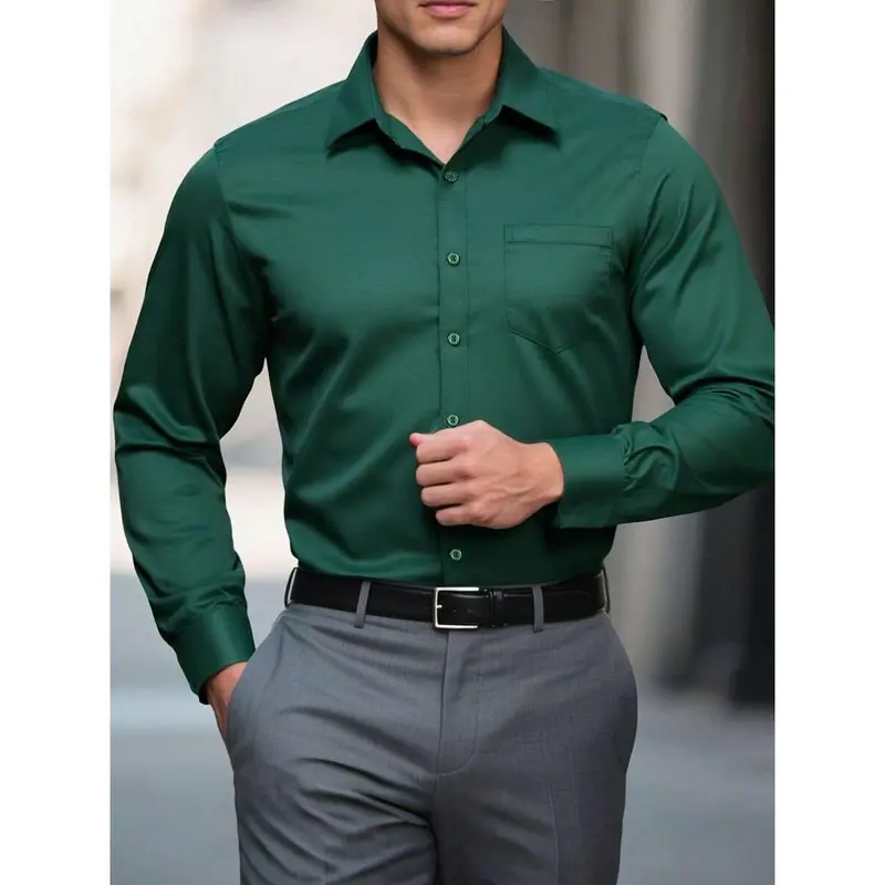 green dress shirt men - TikTok Shop green dress shirt men - TikTok Shop