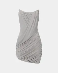 The Gathered Mini Dress