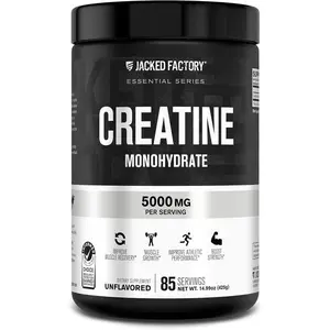 Creatine Monohydrate Powder 425g – 5g Per Serving, 85 Servings, Unflavored Vegan Supplement, Third-Party Tested for Strength, Performance & Recovery