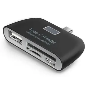 USB C SD Card Reader, USB 3.0 High Speed to SD/Micro SD Card Adapter Memory Card Reader with SD MicroSD USB 3 Port for iPhone 15 Pro Max iPad Pro MacBook Pro/Air iMac Android Phone Tablet