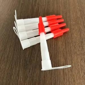 10pcs PP Material Silicone Tube Nozzle Cover, Reusable Rubber Cartridge Replacement, Caulking Tool Accessory Set