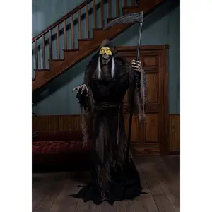 6 Foot Lunging Reaper Animated Decoration