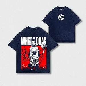 Shikamaru Nara Streetwear Tee | “What a Drag” Naruto Manga Shirt | Unisex Vintage Wash
