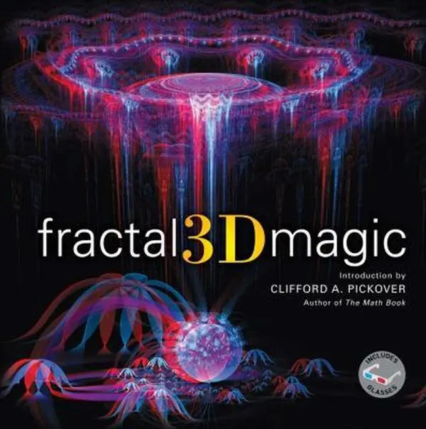 USED Book - Fractal 3D Magic [With 3-D Glasses] (Hardcover) - english