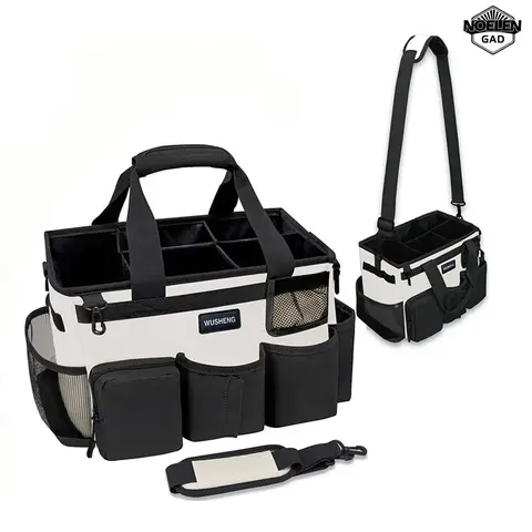 Noelen Gad NCleaning Bag Portable Large Capacity Storage Bag Wearable Cleaning Bag Cleaning Supplies Handbag