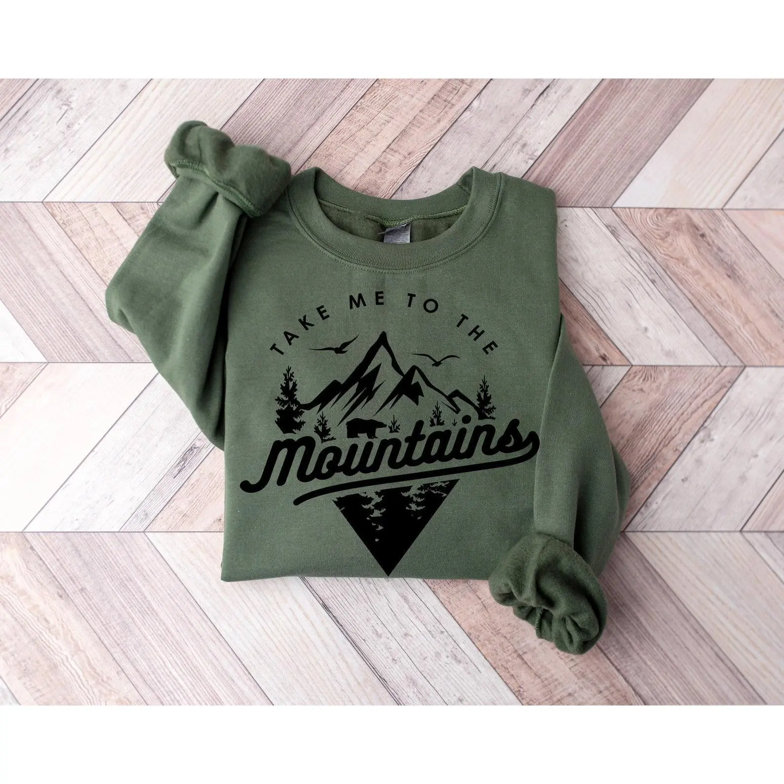 Take me to the Mountains Sweatshirt, Adventure Sweatshirt, Mountain Shirt, Camping Sweatshirt, Mountains Are Calling, Camper shirt, Nature Lover Tee