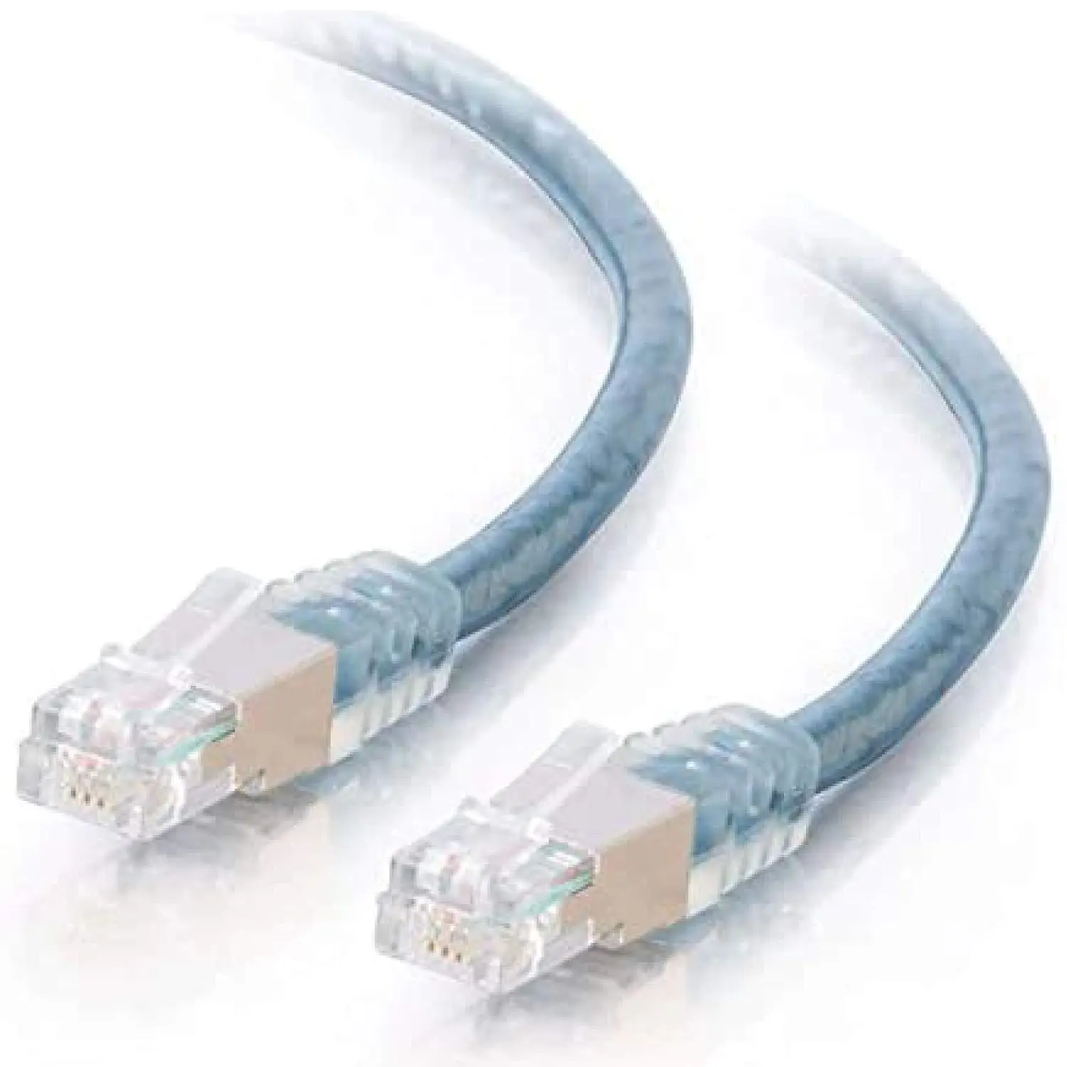 C2G RJ-11 Male DSL Modem Cable, 7ft Snagless Cable with Foil Double Shielding & Twisted-Pair Construction, Ultra-Flexible Jacket, Molded Connector for Telephones, Fax Machines to Broadband Modem High-Speed Data Transfer - 28721