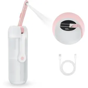 Portable Electric Bidet for Travel with 180? Adjustable Nozzle,  Water - Handheld Rechargeable USB-C Bidet,350ml  Personal Hygiene Cleaner for , Camping ()