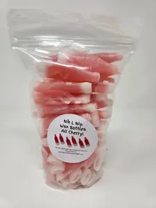 Bulk Wax Candy Bottles ALL CHERRY - One Pound sweets