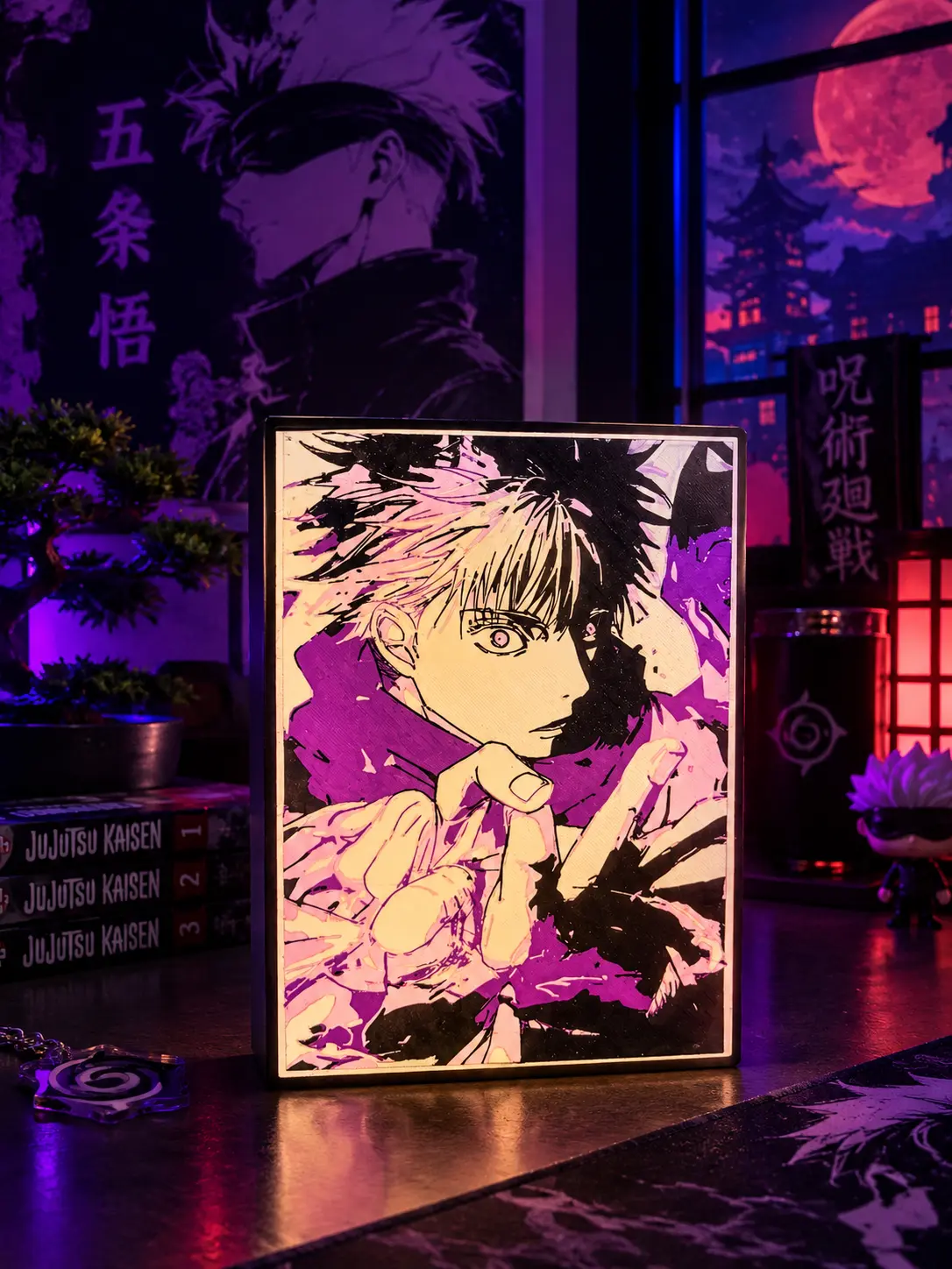 Limitless Glow: Gojo Lightbox