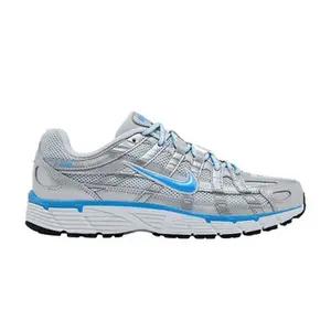 Nike P-6000 'Metallic Platinum University Blue'