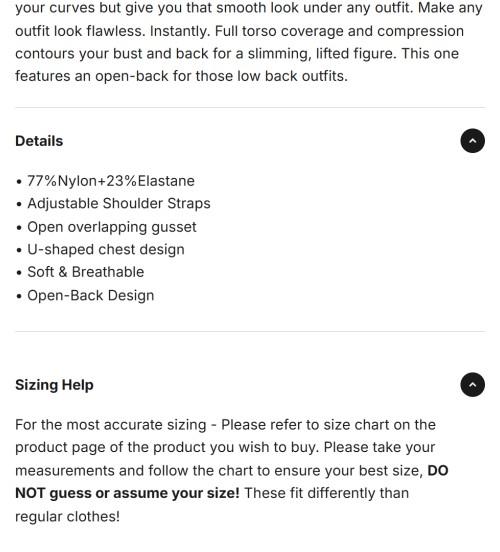 SmoothingSeamless Open-Back Bodysuit