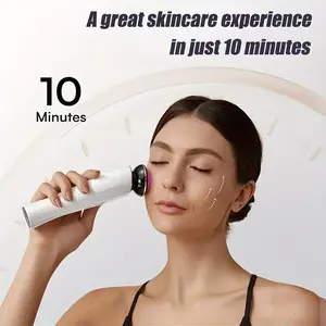 3-in-1 Red Light Therapy for Face and Neck, Skin Tightening Device True Beauty Glow Facial Massager for Skin Care, Effective Wrinkle Reduction Anti-Aging with Lifting, Tightening, Infusing, Facial Beauty Instrument, Facial Machine