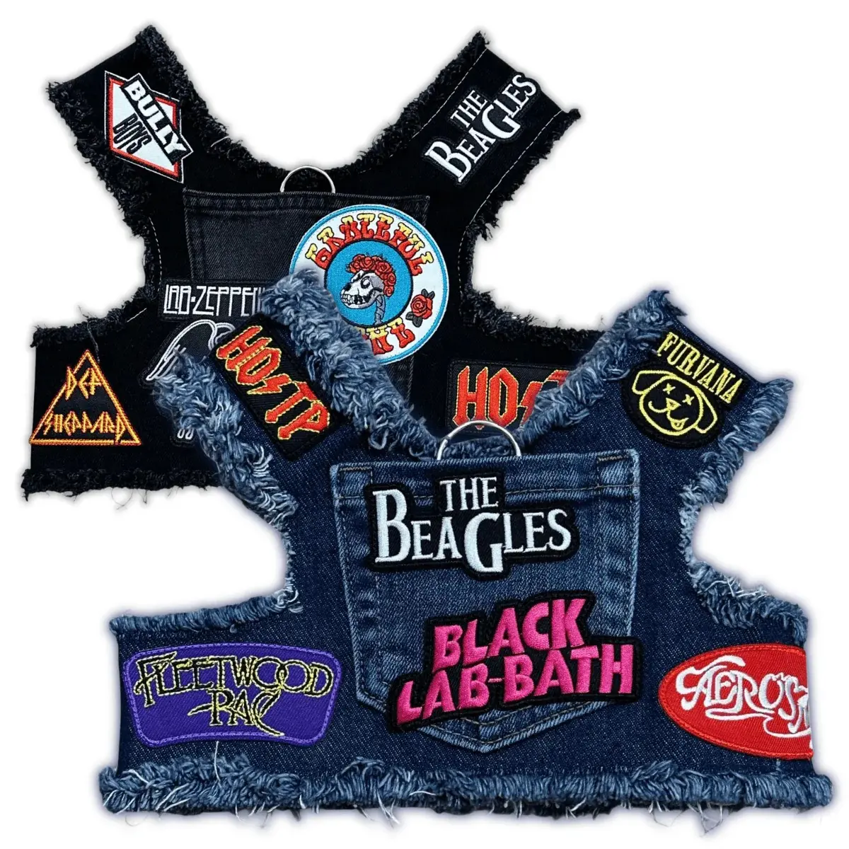Ruff & Roll Denim Harness