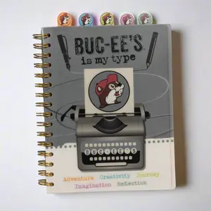 Buc-ee's Spiral-Bound Notebook Journal