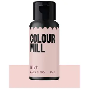 Colour Mill Aqua Blend Water-Based Food Coloring 20 Milliliters, Blush