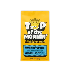 Mornin' Glory Light Roast Coffee | 12oz | Whole Bean & Ground