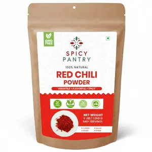 Spicy Pantry Red Chili Powder – Ground Chili Powder Seasoning for Cooking & Spice Blends