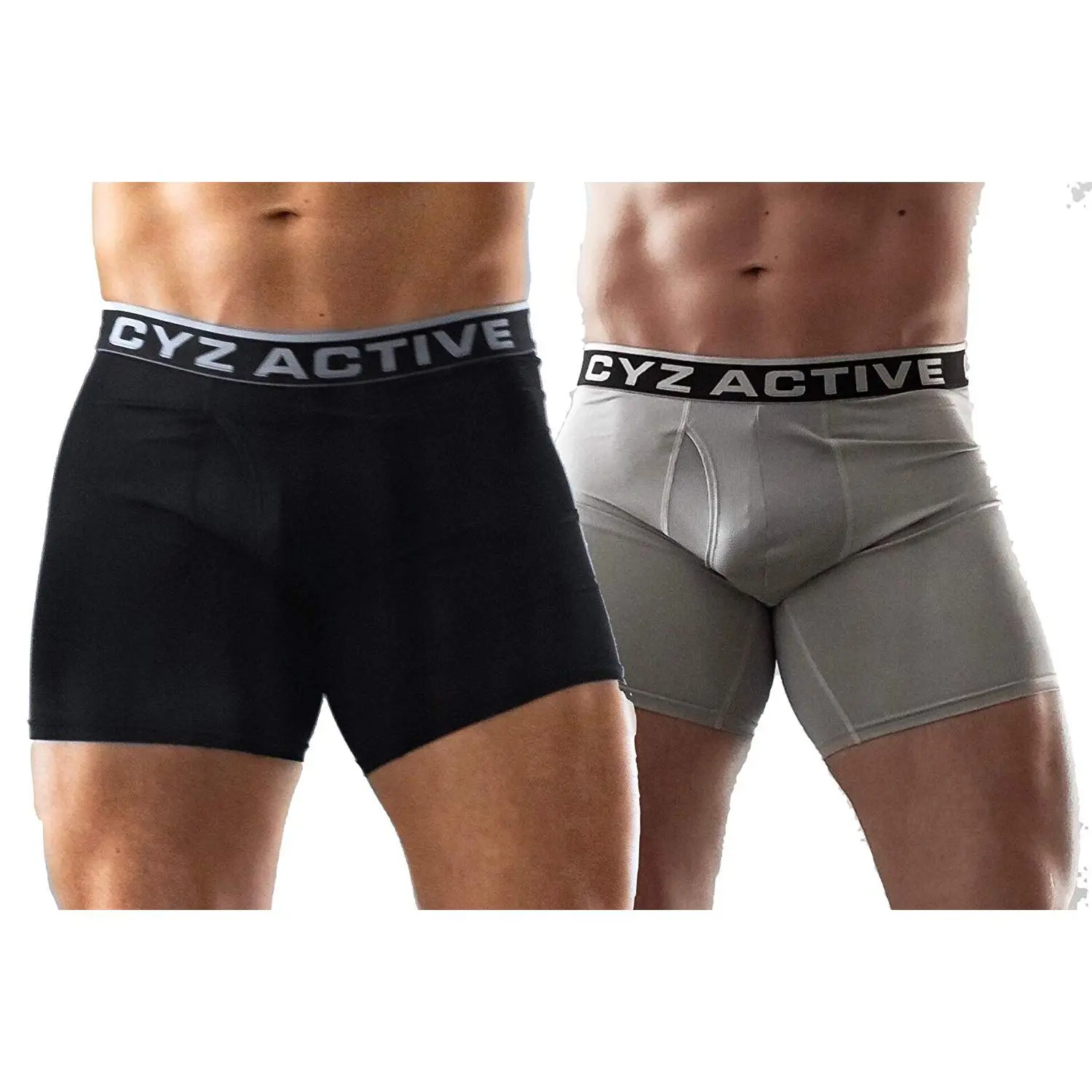 CYZ Men's Performance Boxer Brief 2-Pack