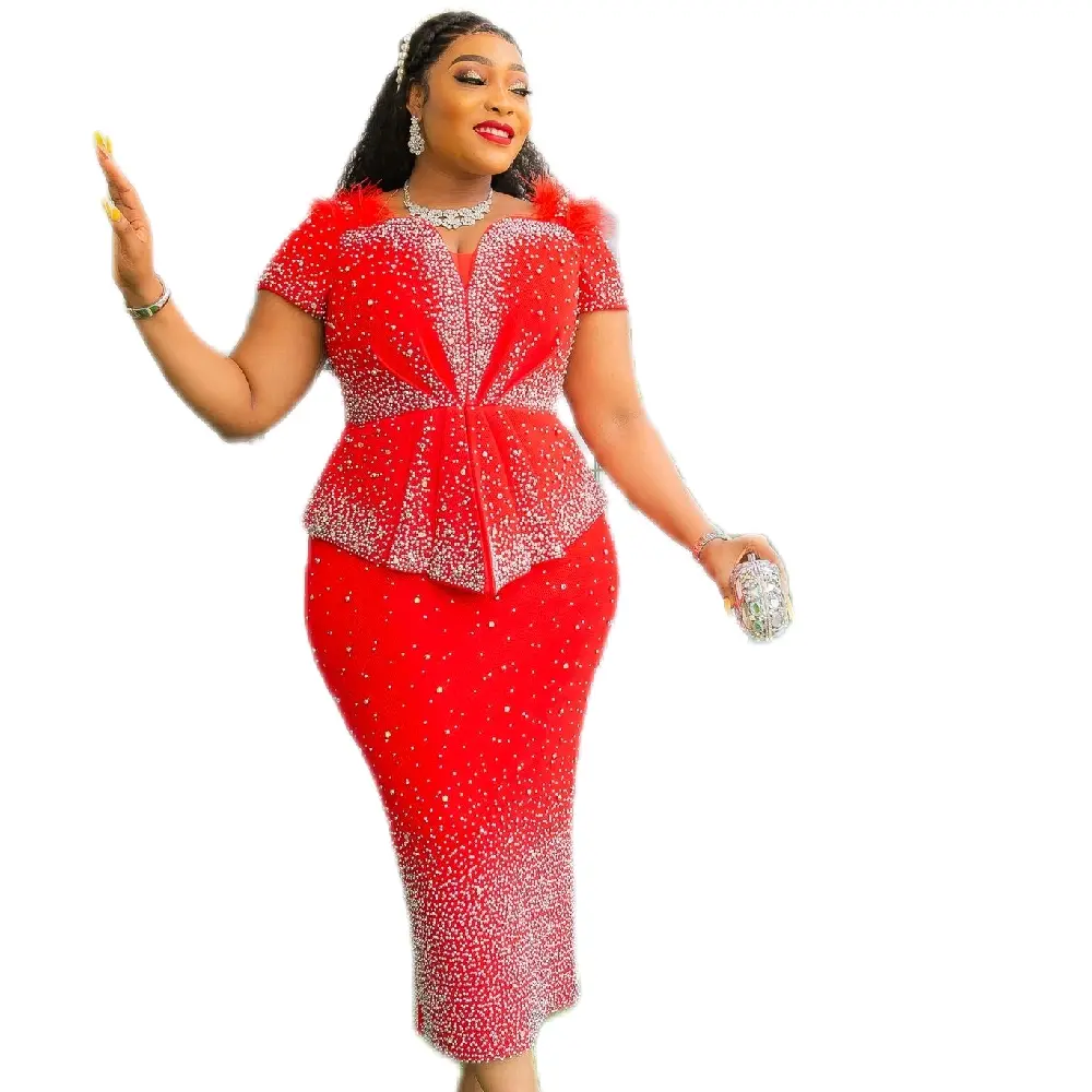 Elegant Unique Turkey Dress with Sparkling Rhinestones and Bow Detail for Special Occasions