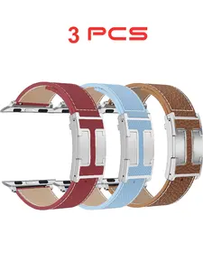 Magnetic Leather Watch Band for Women, Smartwatch Buckle, Premium Designer Style, Adjustable Length 165-215mm, Mother's Day Gift