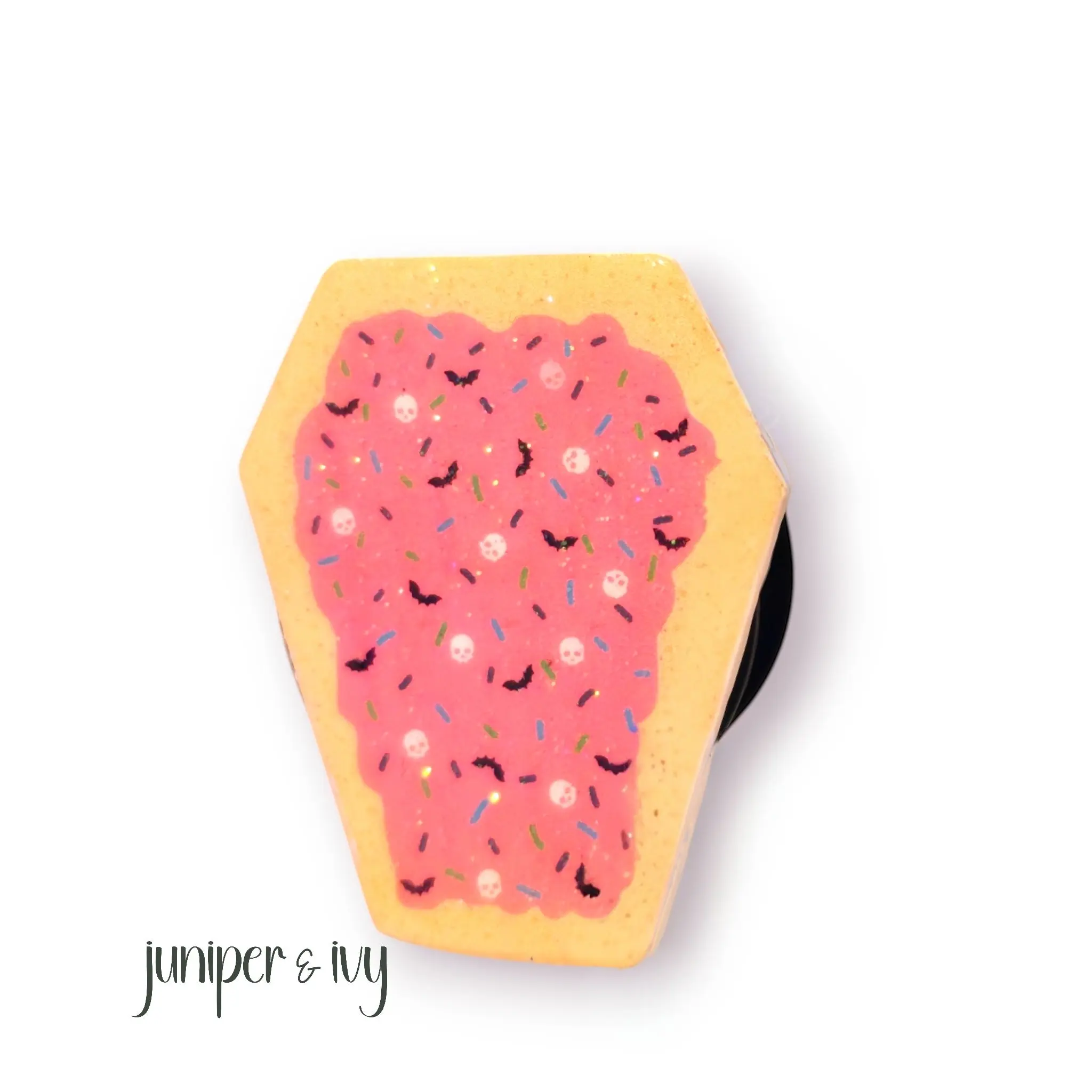 Coffin poptart phone grip