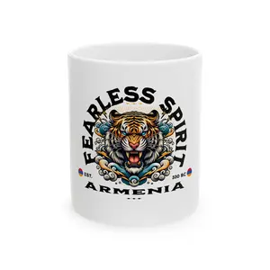 Fearless Spirit Armenia: Ceramic Mug, (11oz, 15oz)