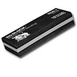 212 MAIN Motor Guard 6-1/2 in Large Big-Block Maximum Sanding Block with Sandpaper, Abrasive, Flat Surface, Finishing Capability, Finger Recess for Cycling Leisure & Outdoor Recreation
