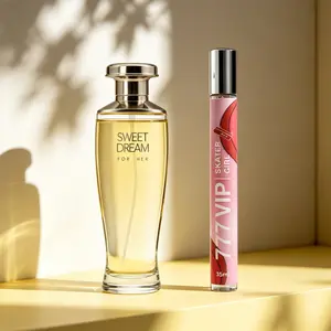 Women's Perfume Set | 100ML Big Bottle + 35ML Mini Perfume | Big Bottle: Oriental Peony + Vanilla & Jasmine + Musk & Sandalwood | Mini: Fresh Fruity Floral Scent | Home + On-the-Go, Birthday Gift for Her