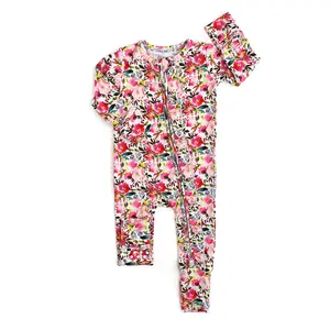 Eloise RUFFLE ZIP Bamboo Toddler Outfit Baby Girl Clothes