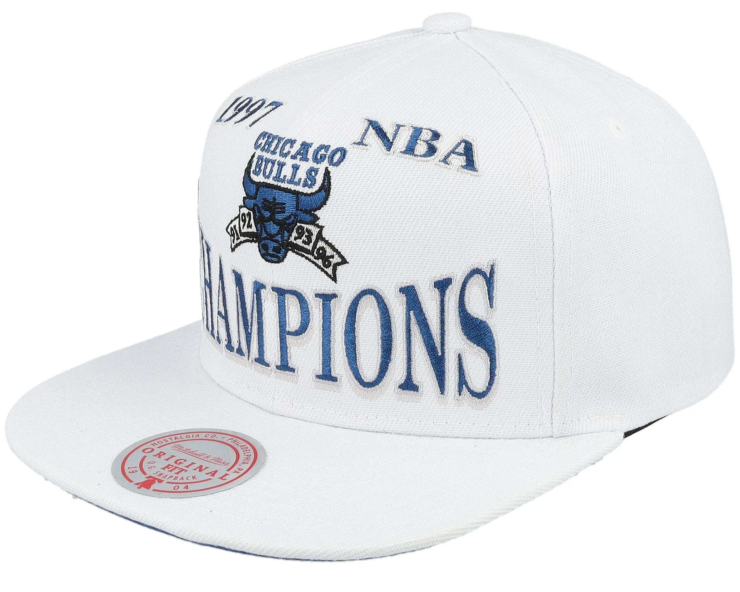 Mens Mitchell & Ness NBA 97 CHAMP FLIPSIDE SNAPBACK HWC BULLS