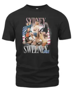 Sydney Sweeney Graphic T-Shirt – Premium Cotton Celebrity Inspired Tee for Trendy Streetwear Style