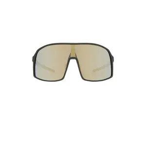 AIRE Blazars Sunglasses in Matte Black & Gold Mirror