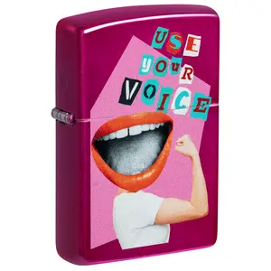 Zippo Use Your Voice Design Pocket Lighter - Made in USA