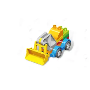 Free Shipping! Buildable Excavator Toy with Moving Joints & Bucket | 19-Pc STEM DIY Kit for Ages 3+, Expands Any Brick Collection
