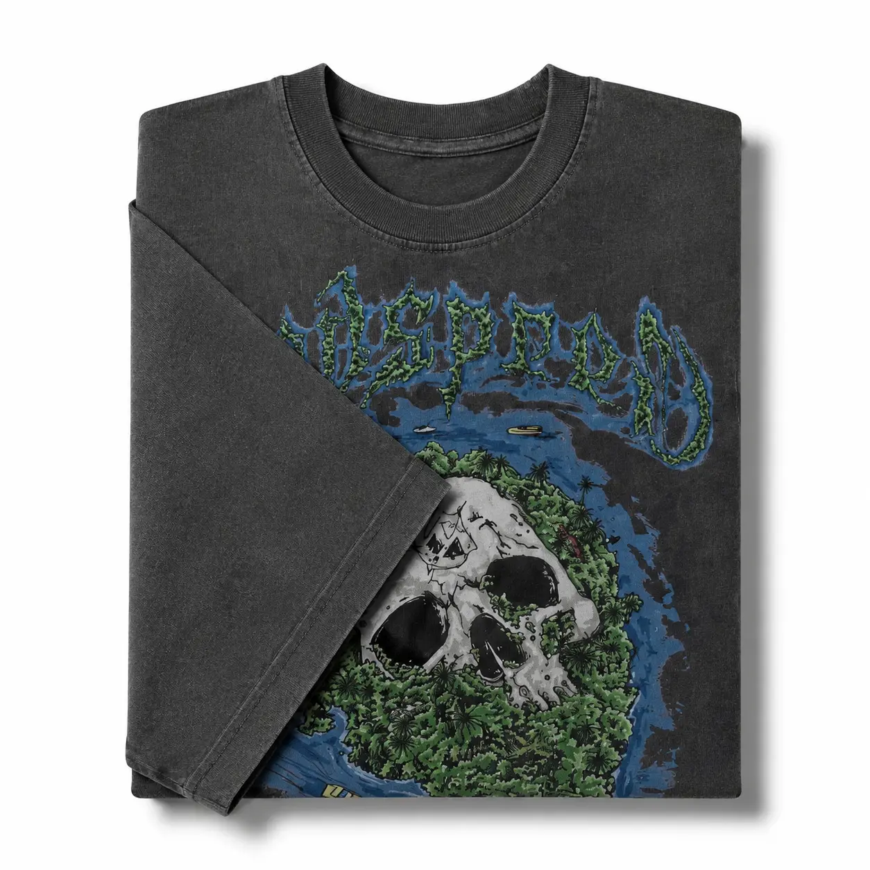 Trendy Streetwear Graphic Tee Unisex Oversized Hip Hop Casual Cool Print T-Shirt