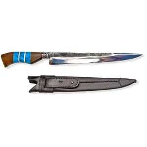 Brazilian Flame 10-inch Stainless Steel Treasure Luxor Knife