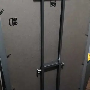 VEVOR Poster Stand, Adjustable Height Up to 75", Double-Sided Heavy Duty Pedestal Sign Holder, Floor Standing Sign Holder Banner Stand with Shock-absorbing Base for Display, for Board and Foam, Black