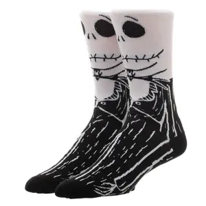 NBC Jack Skellington 360 Character Crew Sock