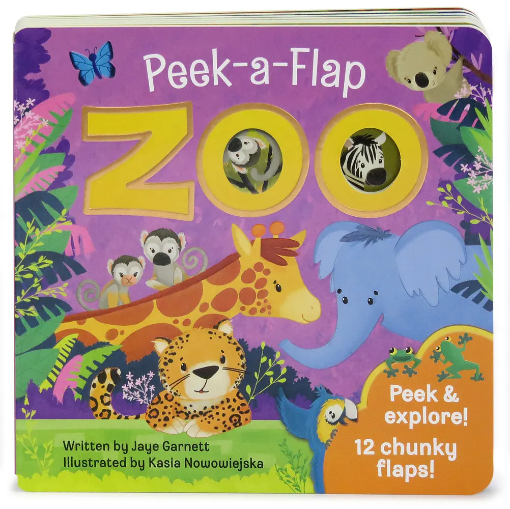USED Book - Zoo by Garnett, Jaye (Board book) - english