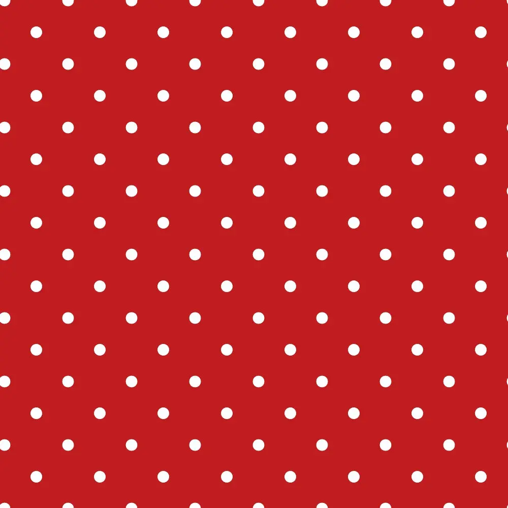 Sweet Strawberries Red Polka Dots Quilting Cotton Fabric