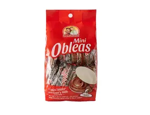 Las Sevillanas Mini Wafer with Goat Milk Candy (Cajeta), 7.05 oz / 20 Pieces