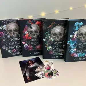 Less-than-perfect Signed Special Edition Bundle + art print + bookmark + stickers dark fantasy